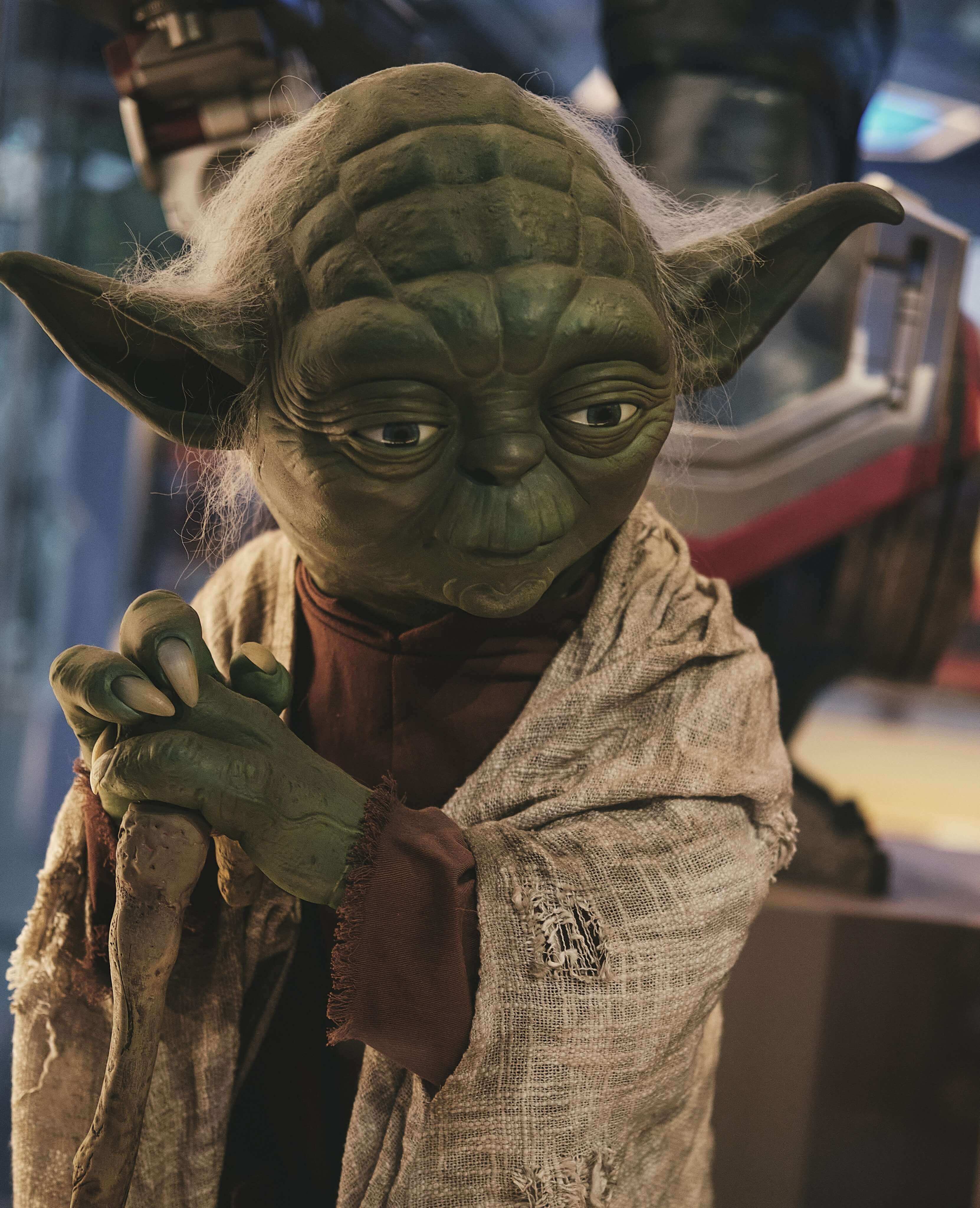 Star Wars Yoda als Greis wie ein erfahrener Scrum Master